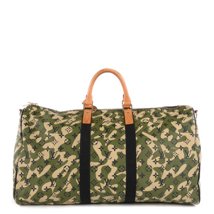 Louis Vuitton Monogramouflage Keepall 55 1 of 7