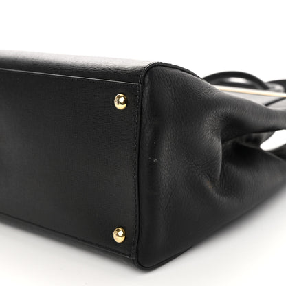 Fendi Vitello Elite Regular 2Jours Tote Black 9 of 9