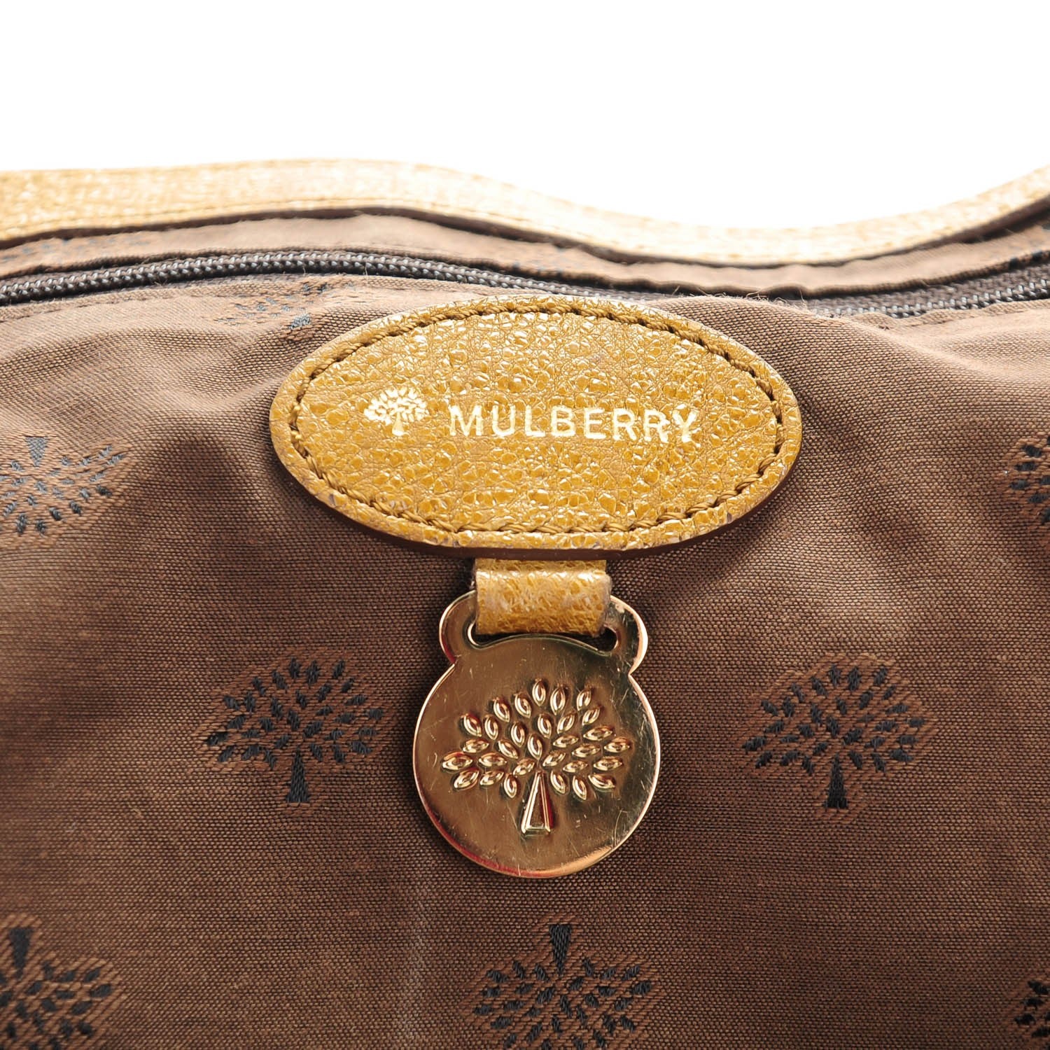 Mulberry Sparkle Tweed Medium Alexa Waders Green 6 of 7
