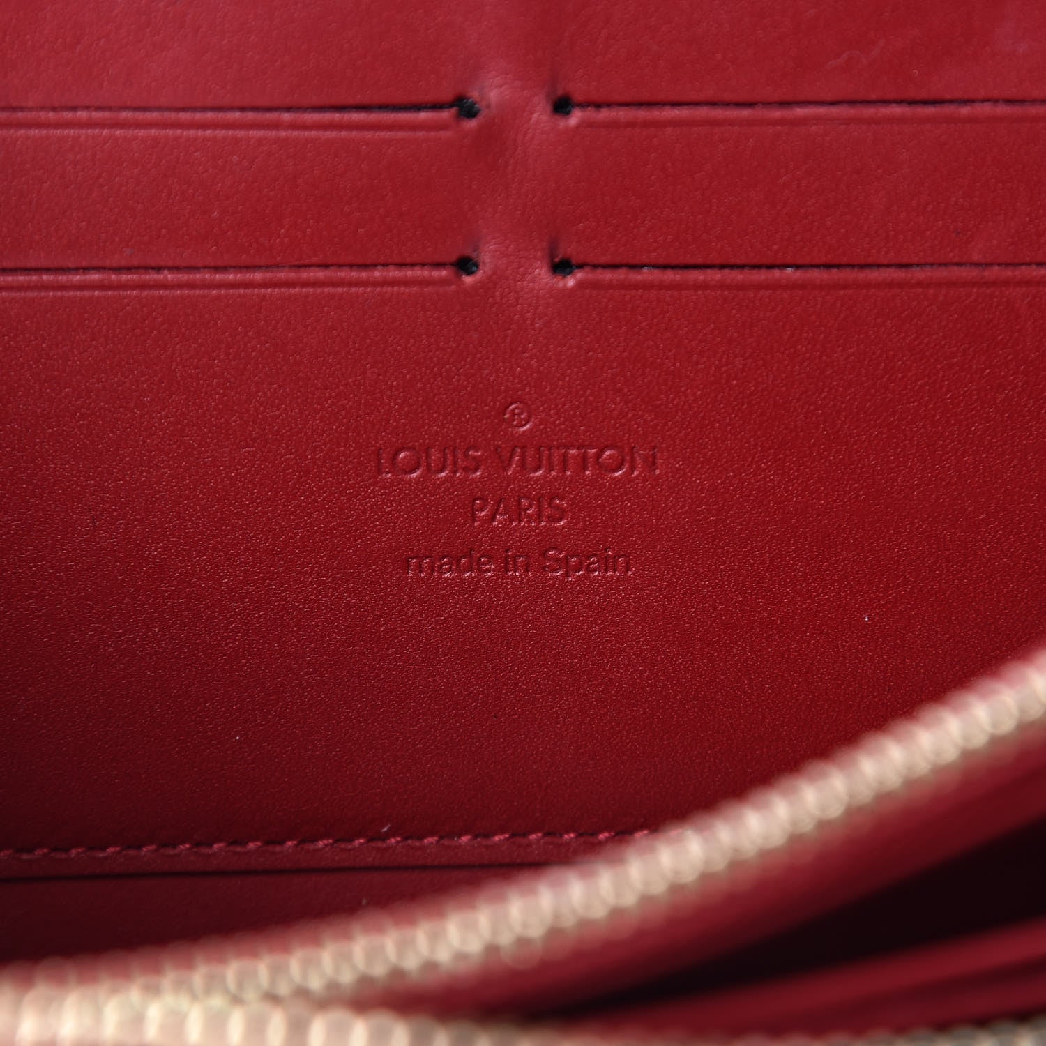 Louis Vuitton Vernis Zippy Wallet Rose Indien 6 of 9