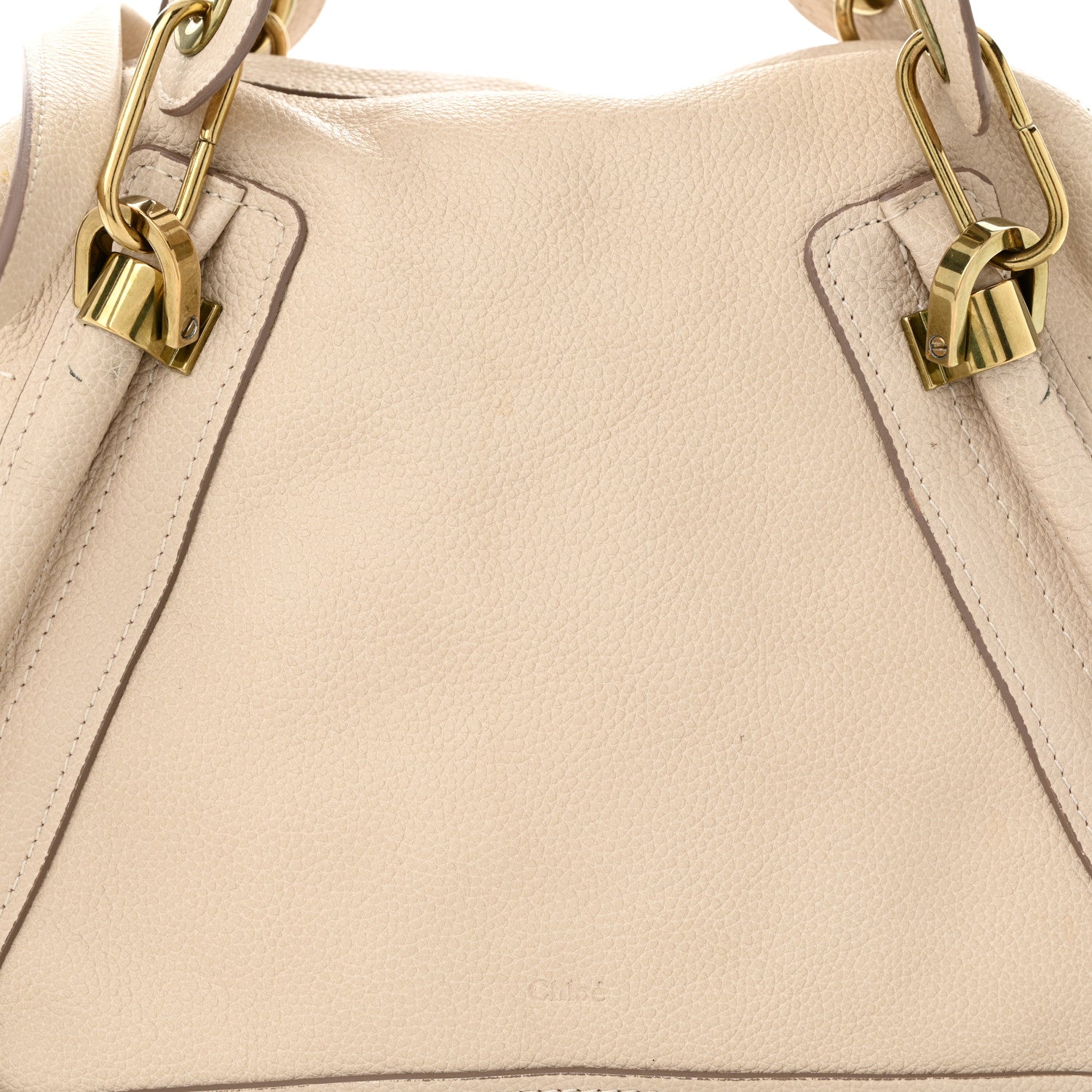 Chloe Calfskin Medium PARATY Dove 8 of 12