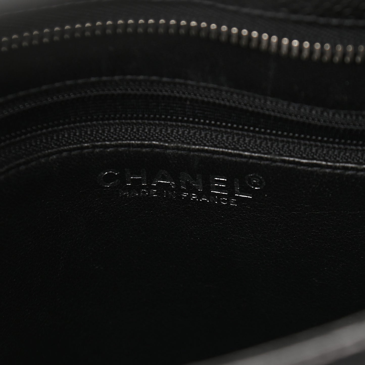 Caviar Quilted Medallion Tote Black