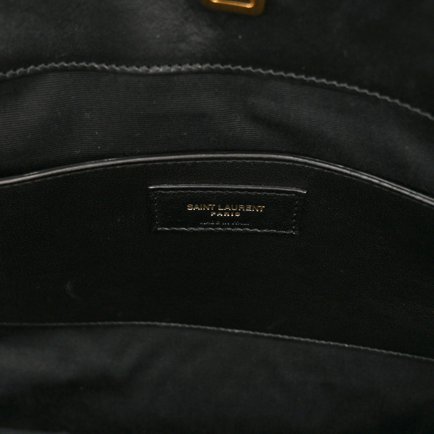 Calfskin Raffia Medium Shopper Tote Naturale Black Naturale Black