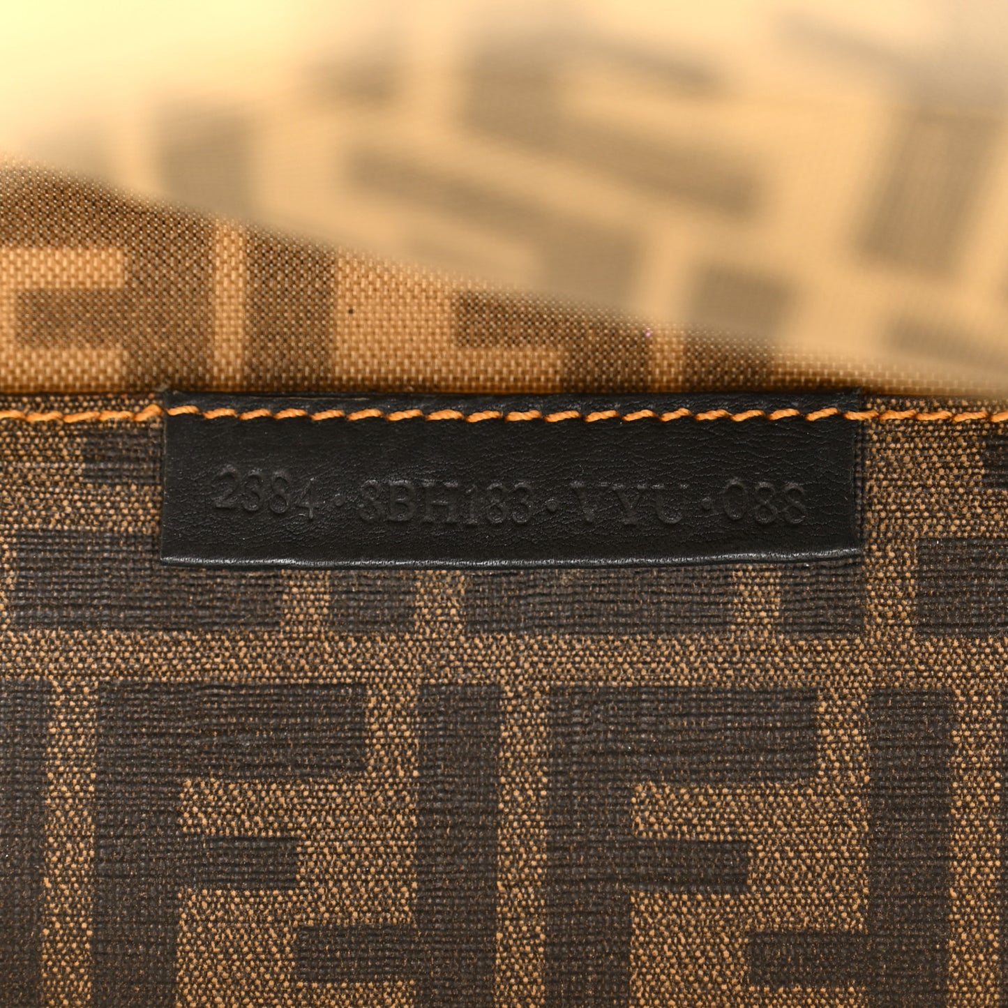 Mesh Glazed Fabric FF 1974 Tote Tobacco