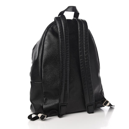 Givenchy Textured Calfskin Print Backpack Black 2 of 11