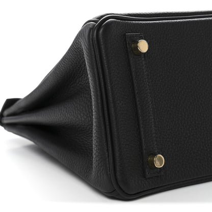 Hermes Togo Birkin 25 Black 17 of 21