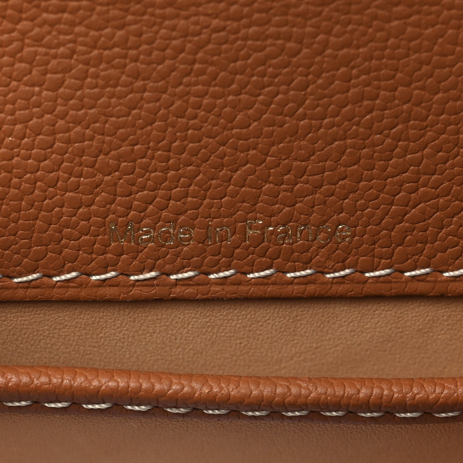 Delvaux Grained Rodeo Calfskin Surpique Mini Brillant Satchel Vegetal Ivory 7 of 7