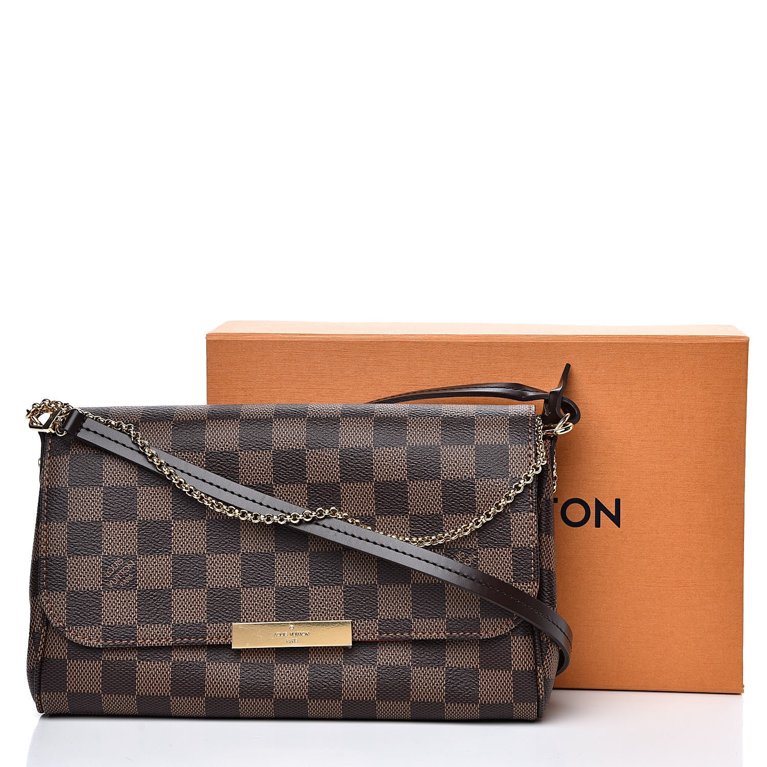 Louis Vuitton Damier Ebene Favorite MM 11 of 11
