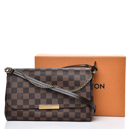 Louis Vuitton Damier Ebene Favorite MM 11 of 11