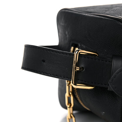 Louis Vuitton X NBA Calfskin Monogram Embossed Cloakroom Dopp Kit Black 18 of 18