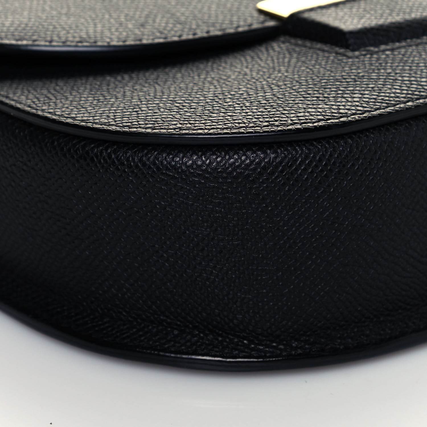 Celine Grained Calfskin Small Trotteur Black 7 of 8