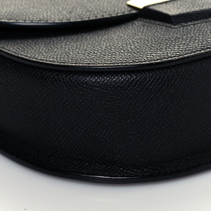 Celine Grained Calfskin Small Trotteur Black 7 of 8