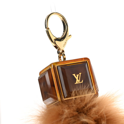 Louis Vuitton Fox Fur Foxy Key Holder Bag Charm 3 of 3