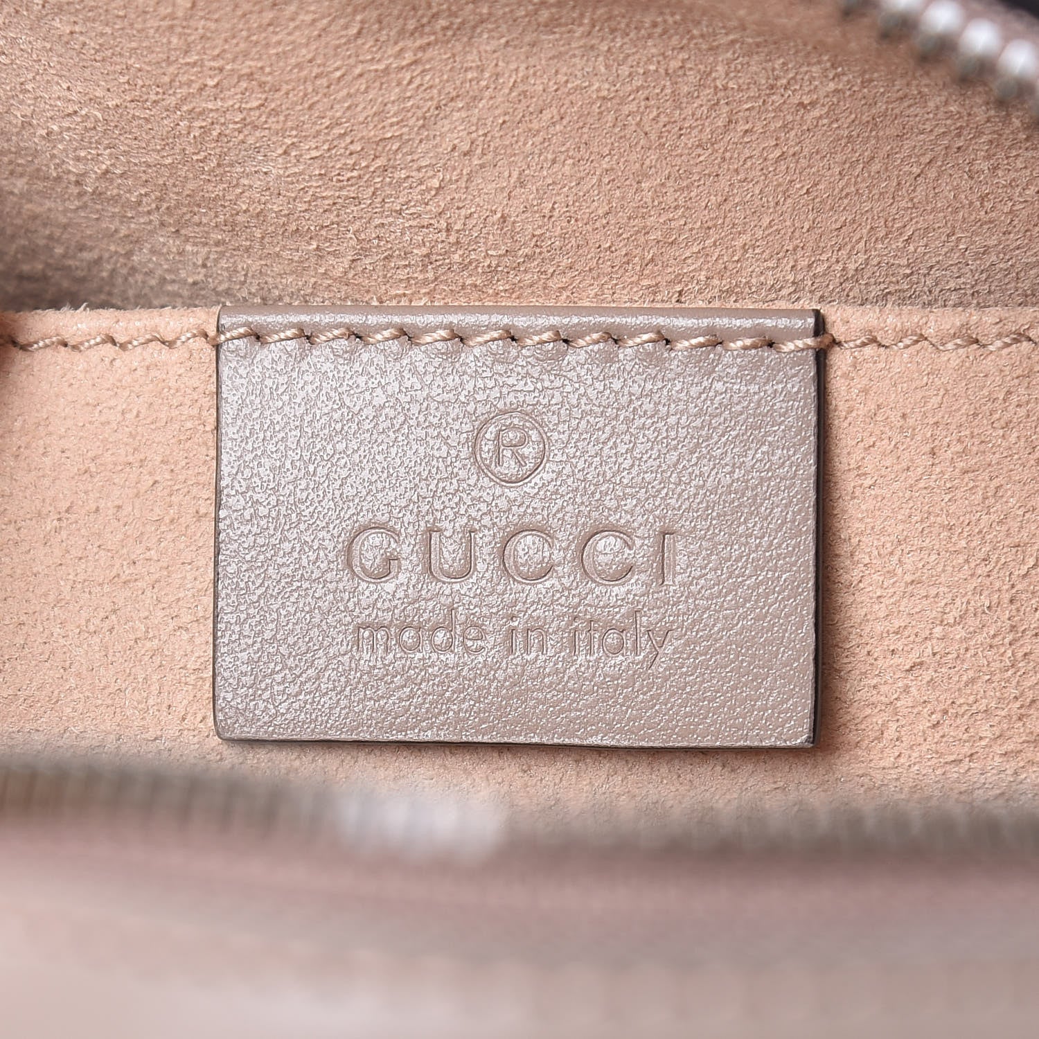 Gucci Calfskin Matelasse Small GG Marmont Chain Shoulder Bag Porcelain Rose 6 of 10