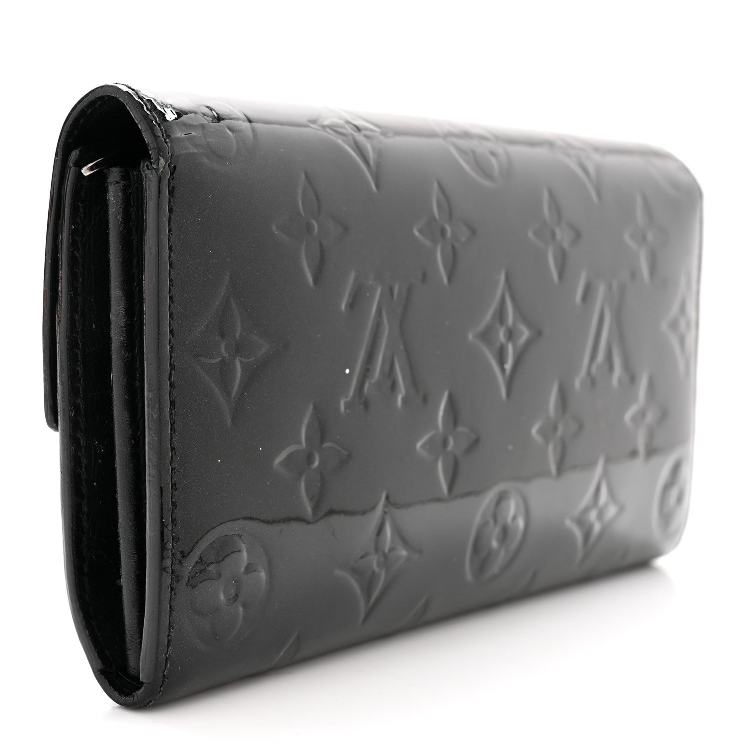 Louis Vuitton Vernis Sarah Wallet Blue Infini 3 of 6