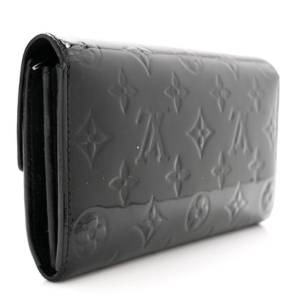 Louis Vuitton Vernis Sarah Wallet Blue Infini 3 of 6