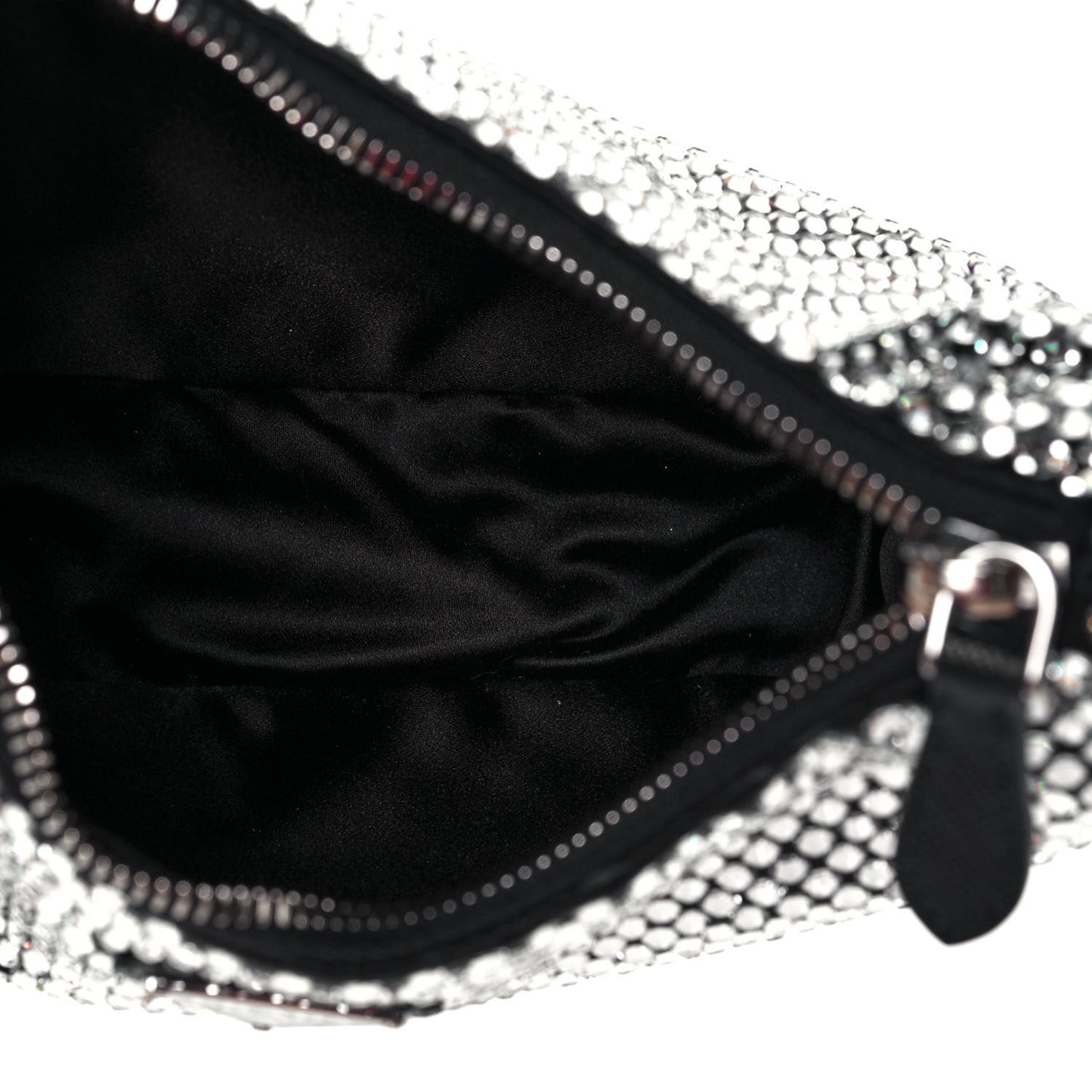 Satin Crystal Re-Edition 2005 Shoulder Bag Cristal