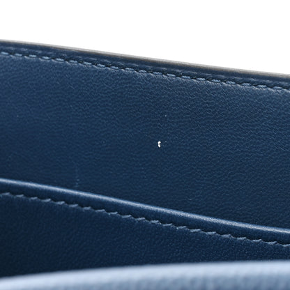 Hermes Epsom Mini Verrou Large Strap Bag Deep Blue 12 of 17