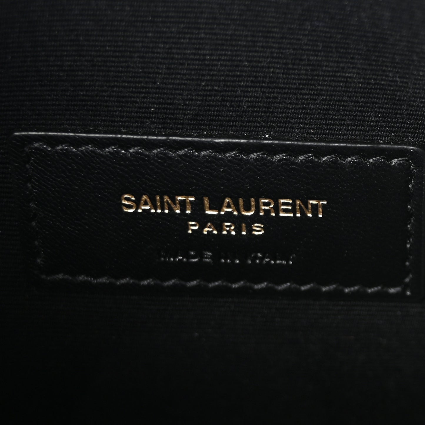 Smooth Calfskin Monogram Zip Bill Pouch Black