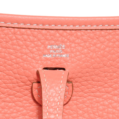 Hermes Taurillon Clemence Evelyne TPM Crevette 6 of 7