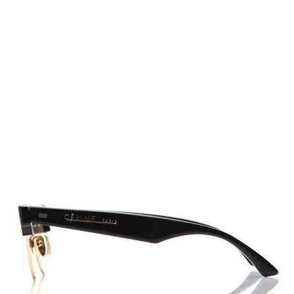 Celine Acetate Cat Eye Sunglasses CL40059U Black Gold 3 of 7