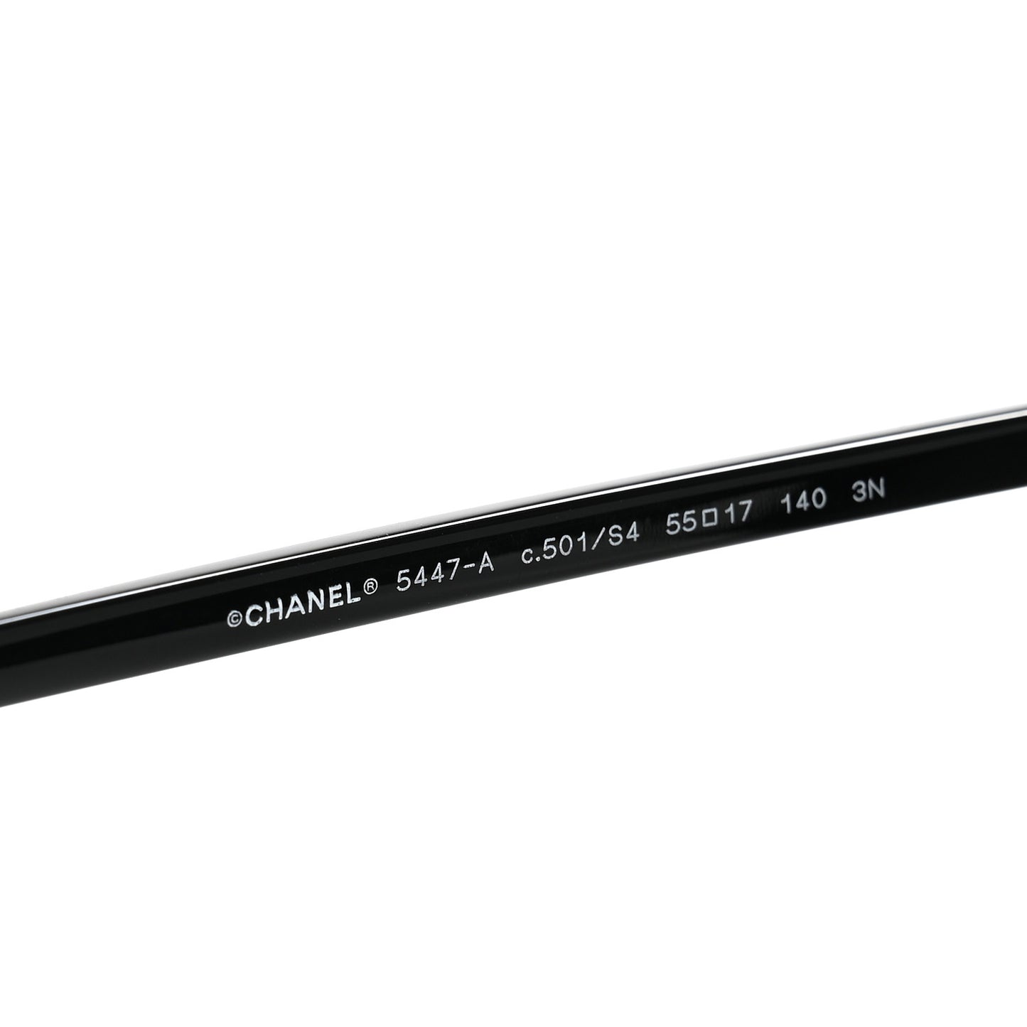 Acetate Polarized Square Sunglasses 5447-A Black