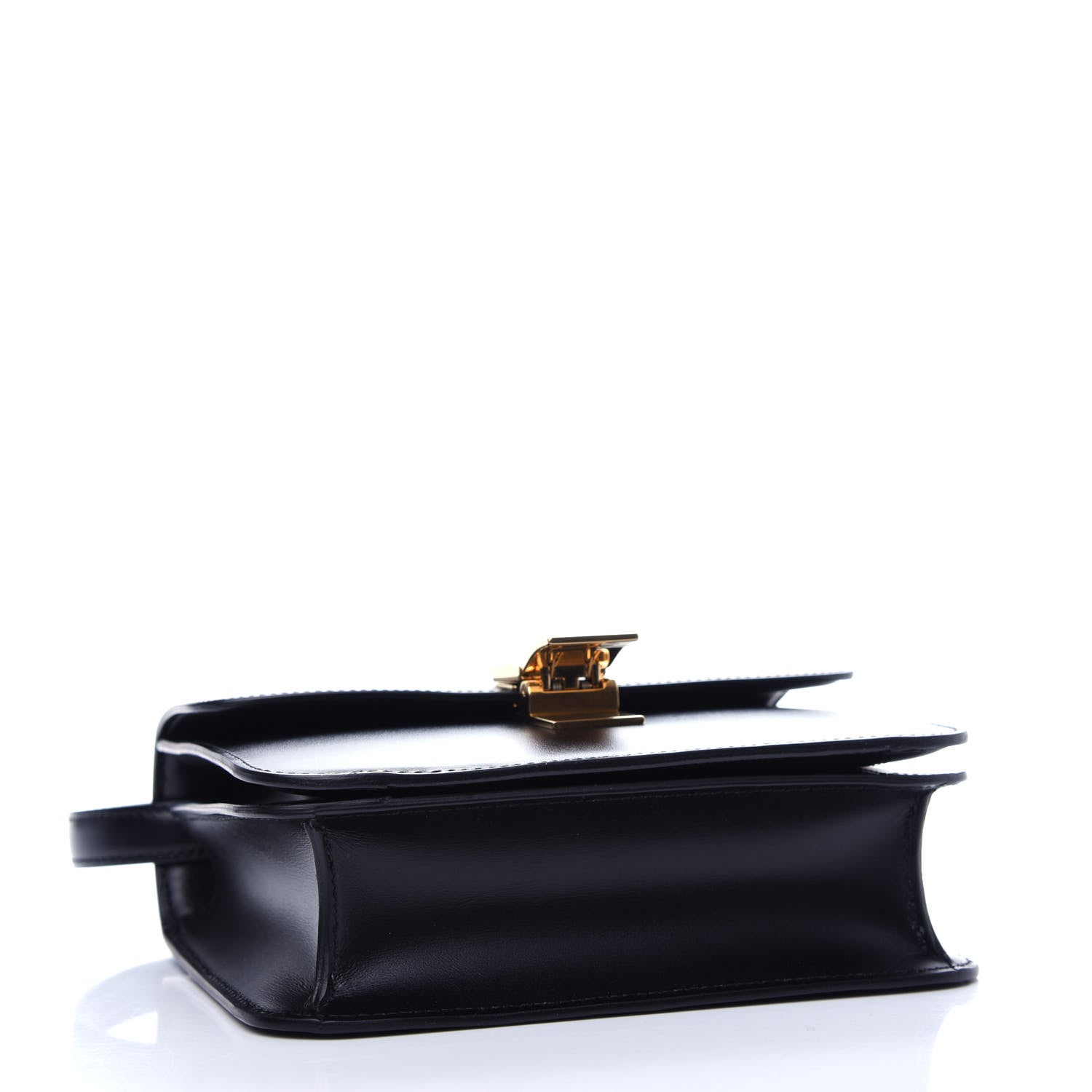 Celine Box Calfskin Teen Classic Box Flap Bag Black 4 of 9