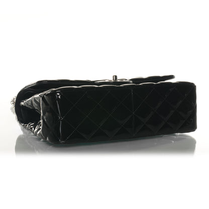 Chanel Patent Jumbo Double Flap Black 4 of 8