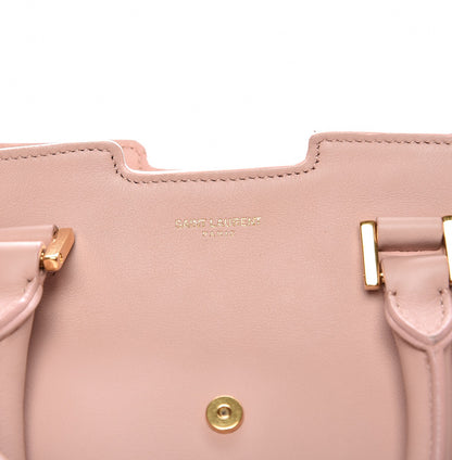 Saint Laurent Calfskin Monogram Small Cabas Pale Blush 7 of 9