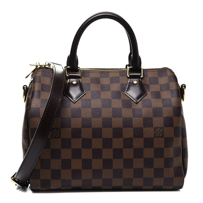 Louis Vuitton Damier Ebene Speedy Bandouliere 25 1 of 11