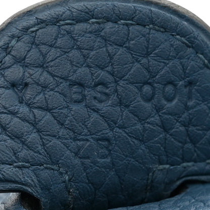 Hermes Taurillon Clemence Evelyne III PM Deep Blue 7 of 12