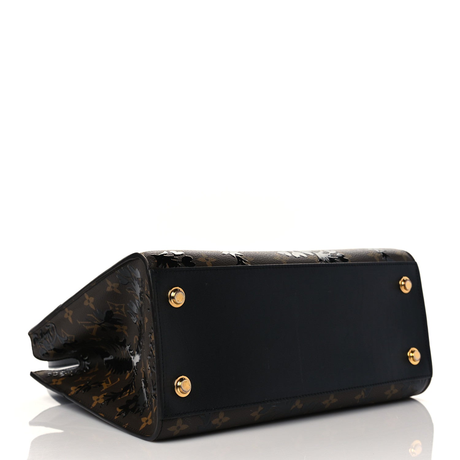 Louis Vuitton Calfskin Monogram Blossom City Steamer MM 4 of 11