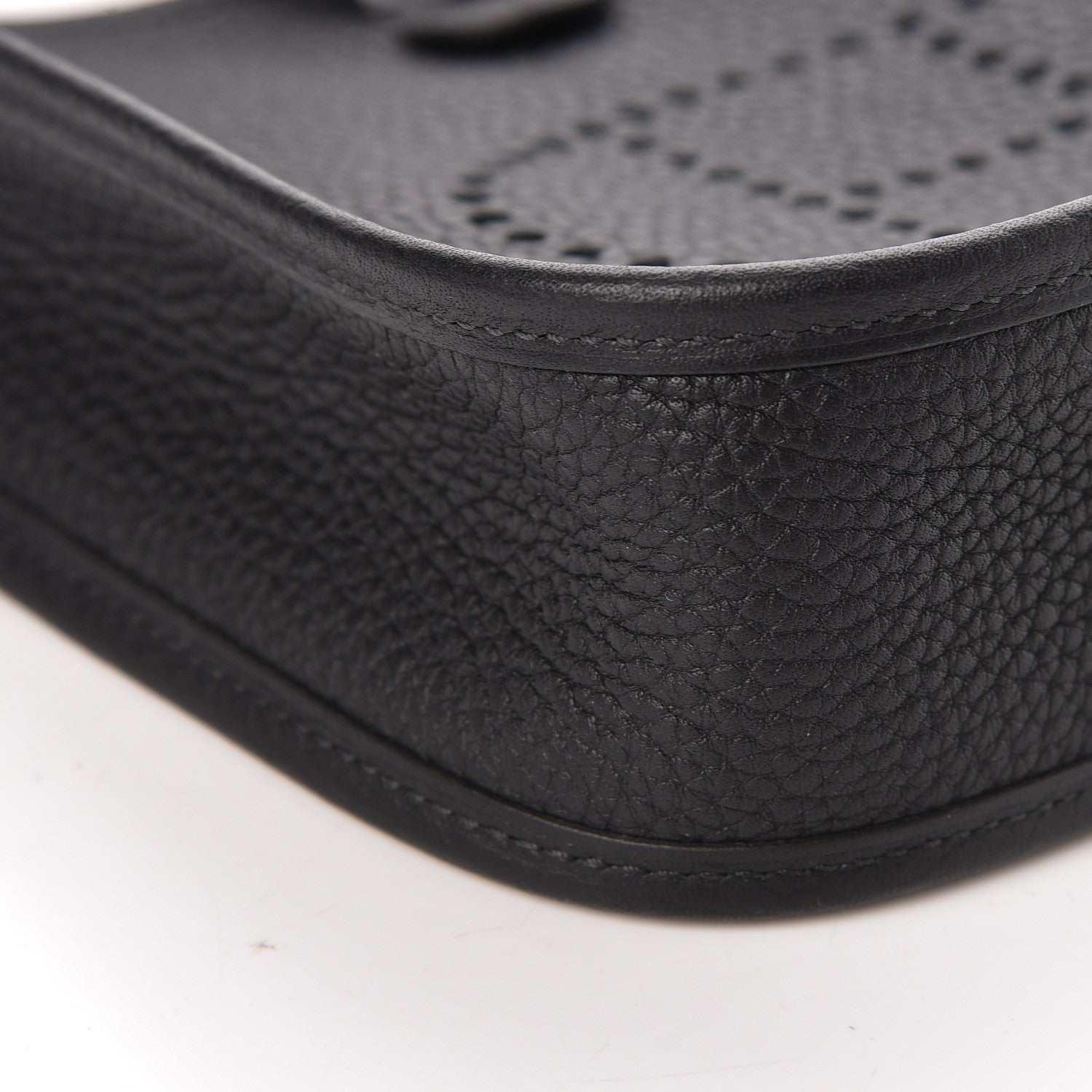 Hermes Taurillon Clemence Evelyne TPM Black 10 of 11
