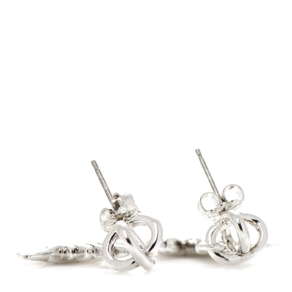 Tiffany Sterling Silver Dove Earrings 4 of 4