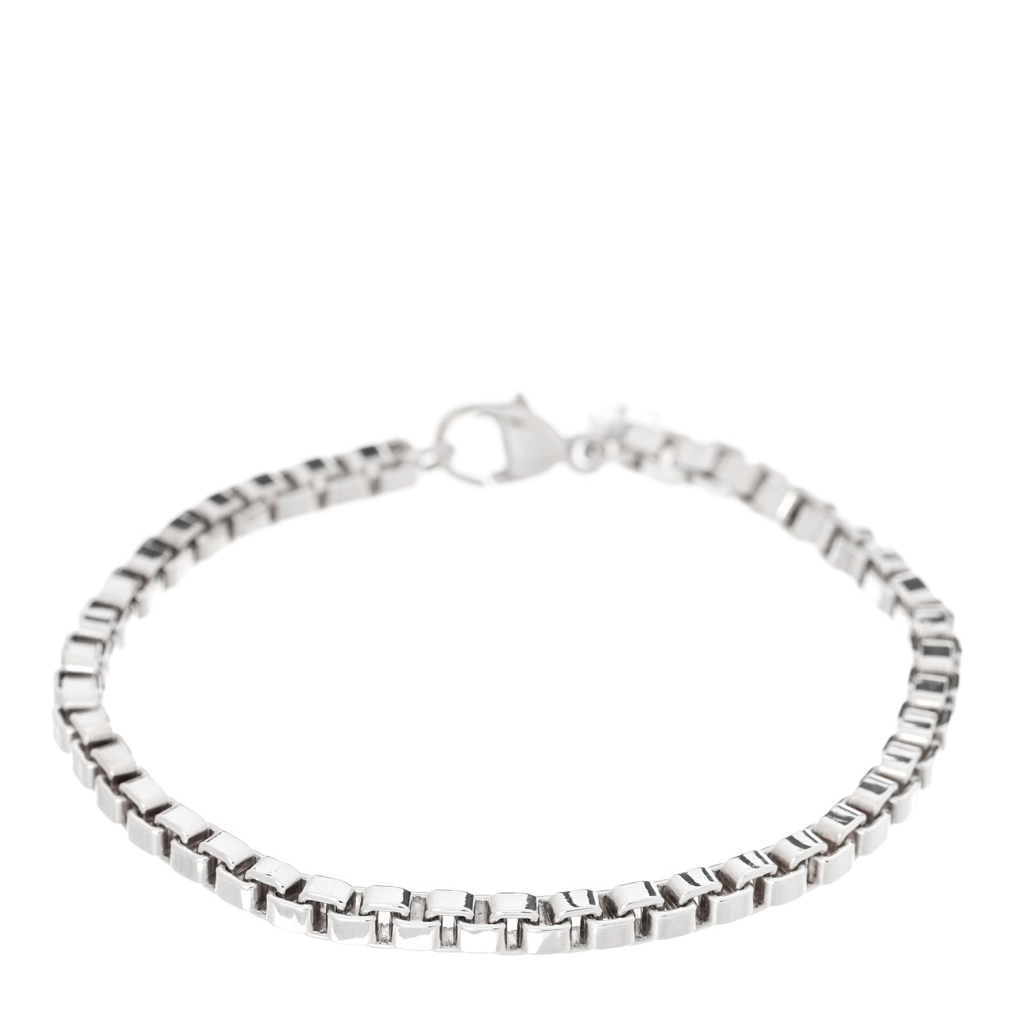 Sterling Silver 4mm Venetian Link Bracelet