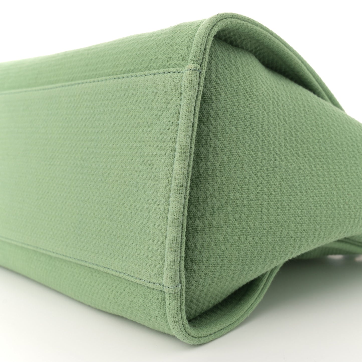 Mixed Fibers Medium Deauville Tote Green