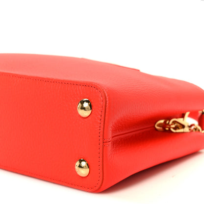 Louis Vuitton Taurillon Capucines BB Tonic Orange 9 of 9
