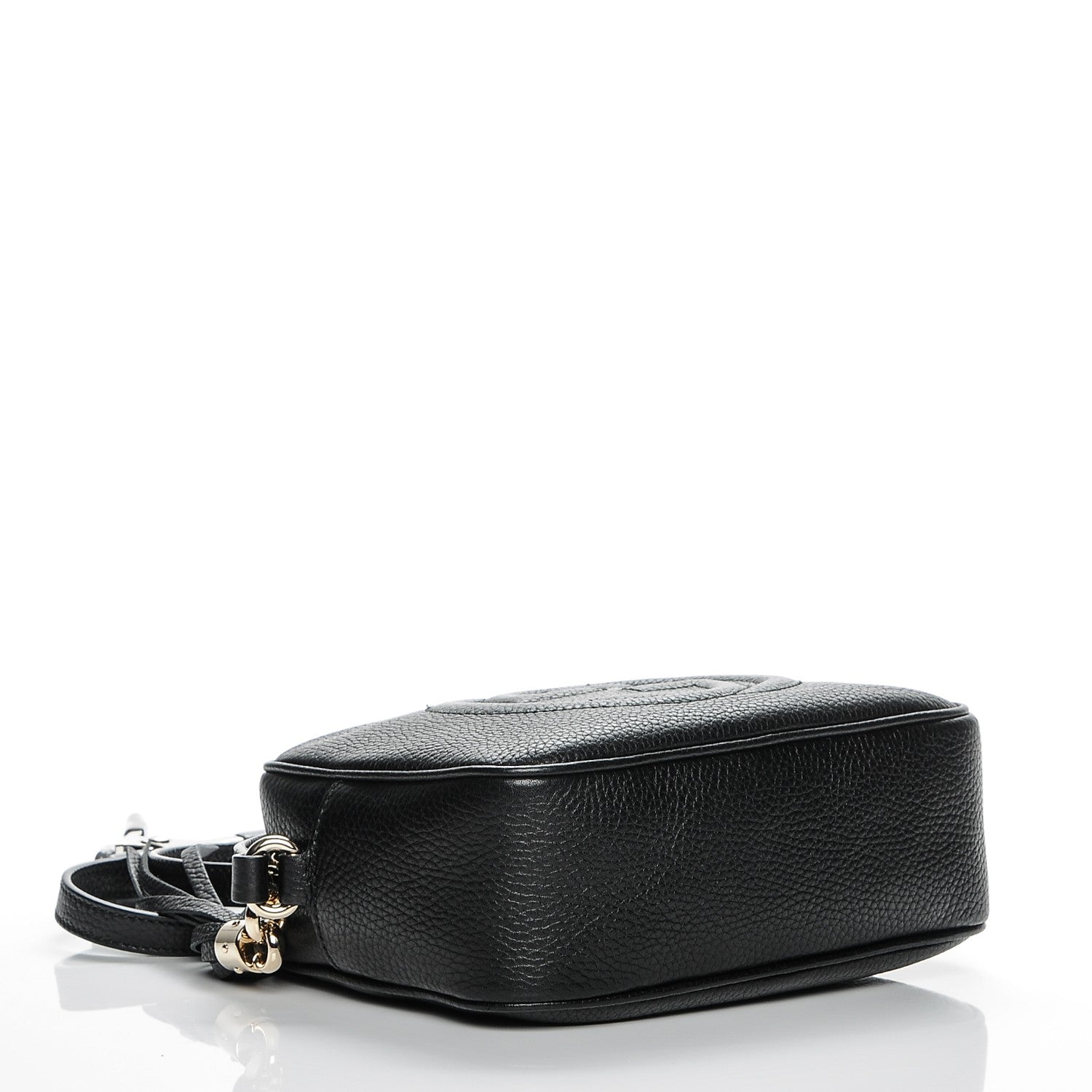 Gucci Pebbled Calfskin Small Soho Disco Bag Black 4 of 6