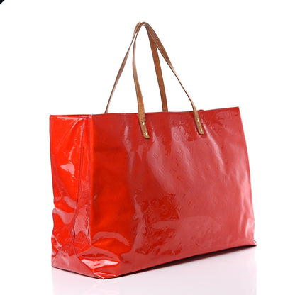 Louis Vuitton Vernis Reade GM Rouge 2 of 26