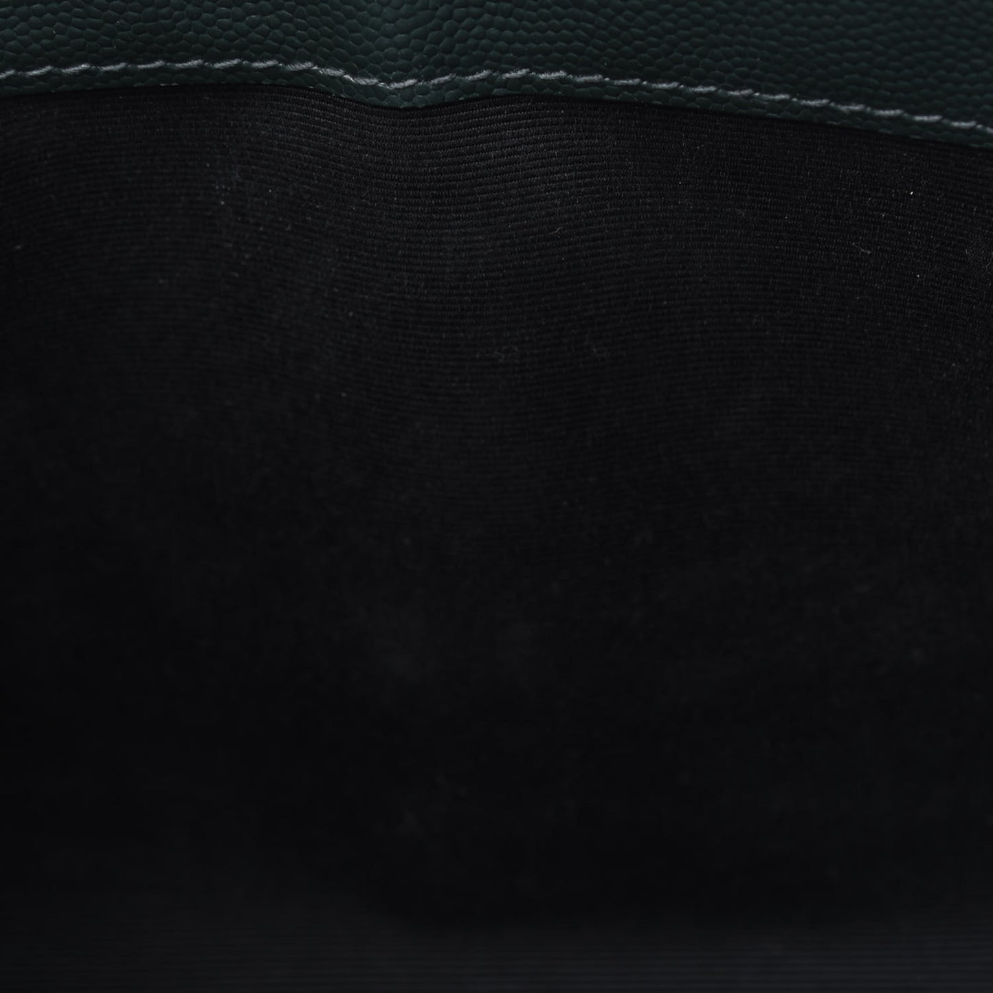 Grain De Poudre Medium Monogram Kate Satchel Vert Fonce