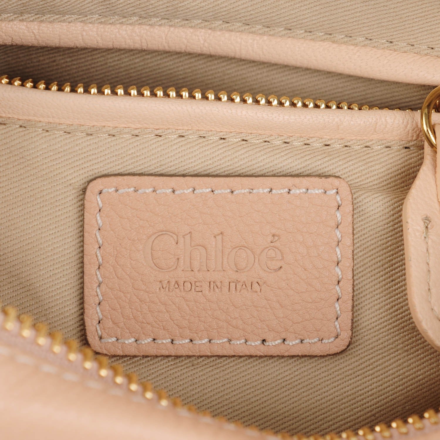 Chloe Calfskin Small Paraty Blush Nude 6 of 8