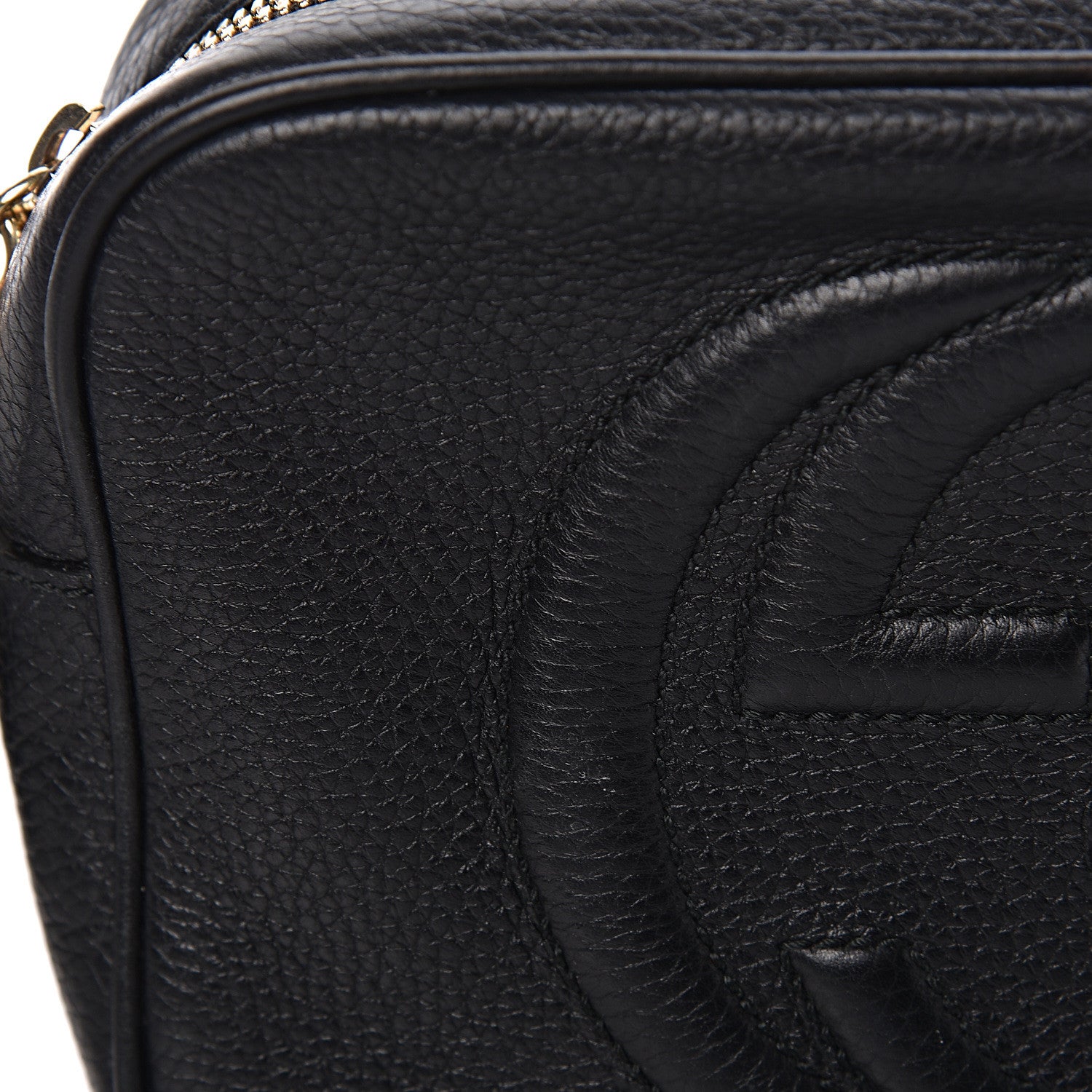 Gucci Pebbled Calfskin Small Soho Disco Bag Black 16 of 19
