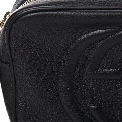 Gucci Pebbled Calfskin Small Soho Disco Bag Black 16 of 19