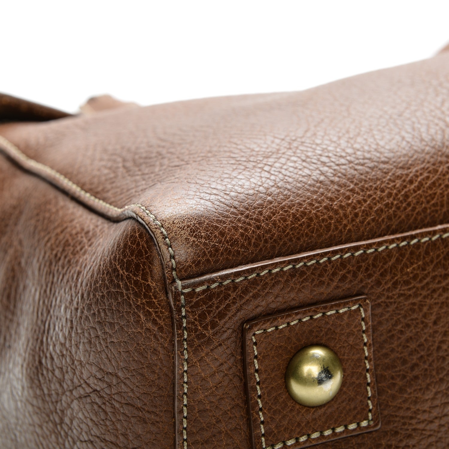 Mulberry Natural Leather Cara Delevigne Convertible Satchel Oak 7 of 11