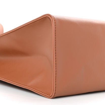 Telfar Vegan Leather Medium Shopping Bag Tan 8 of 9