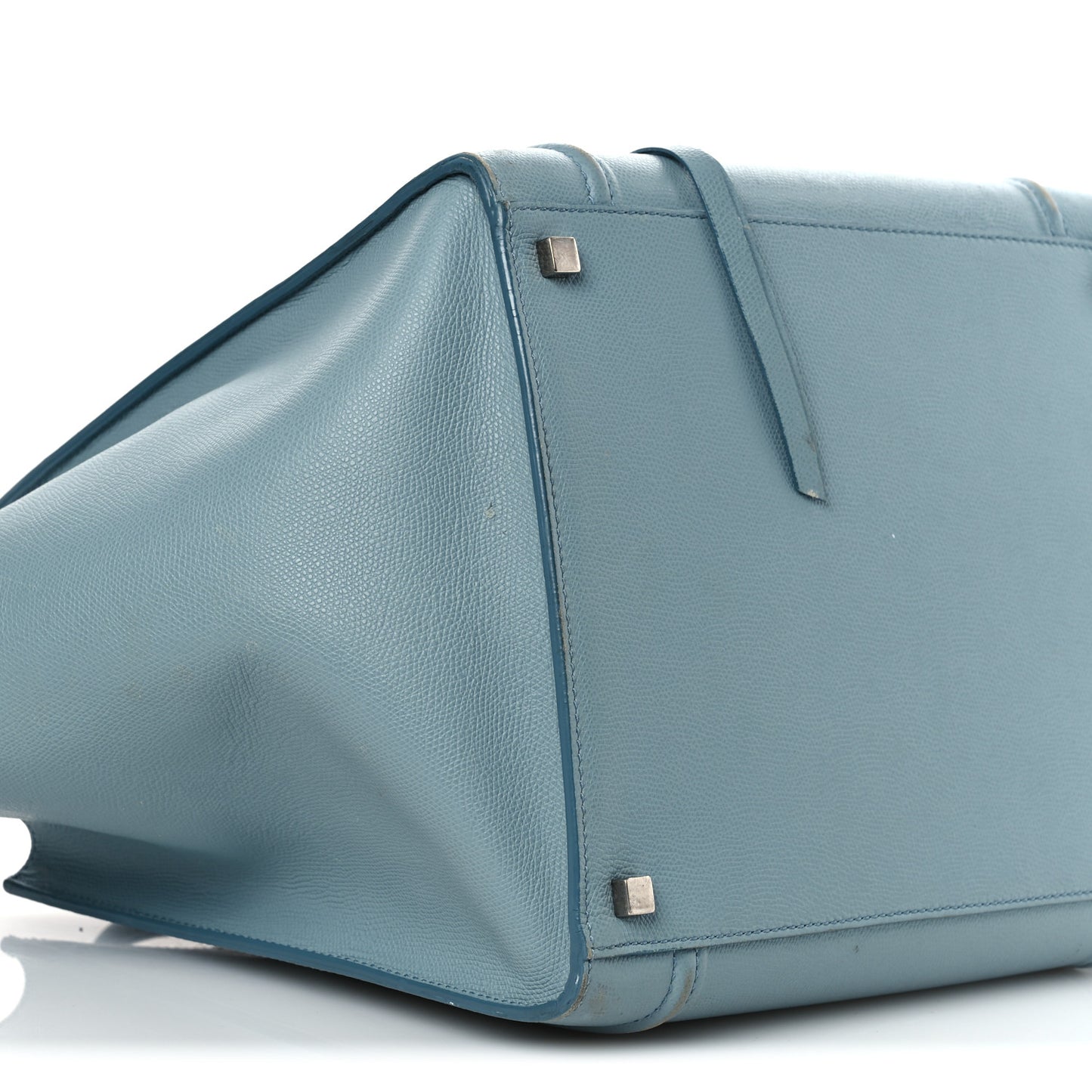 Supple Calfskin Medium Phantom Luggage Slate Blue