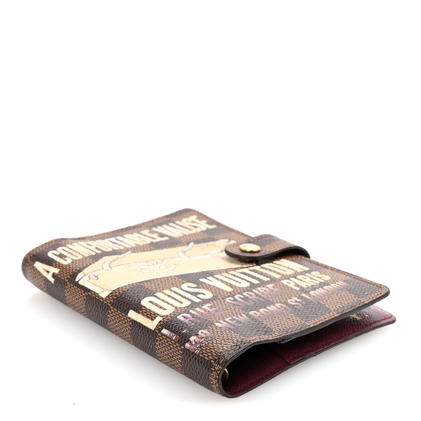 Damier Ebene Valise Small Ring Agenda Cover