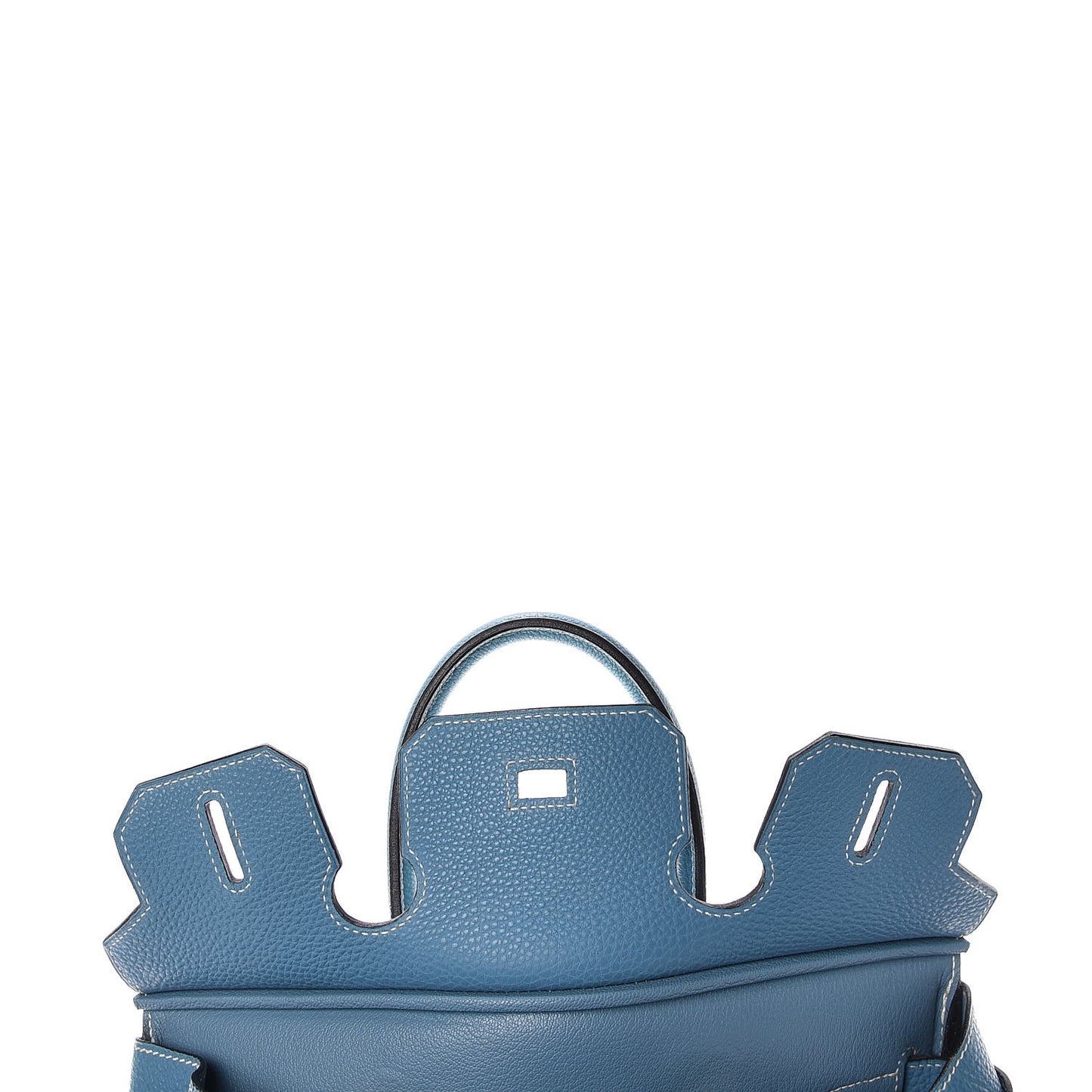 Taurillon Clemence Birkin 30 Blue Jean
