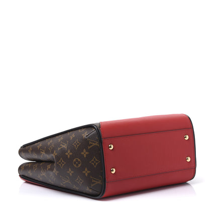 Louis Vuitton Calfskin Monogram Kimono Tote Cherry 3 of 9