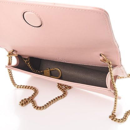 Gucci Calfskin Matelasse GG Marmont Mini Bag Perfect Pink 6 of 11